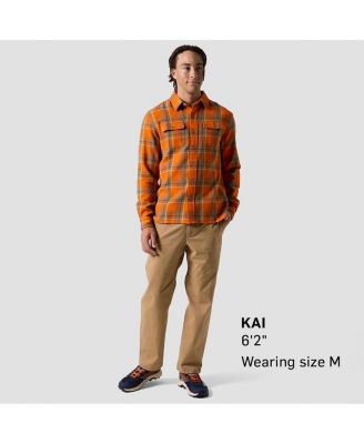 Men's Venture Midweight Flannel Shirt Button-Down Long-Sleeve Shirts