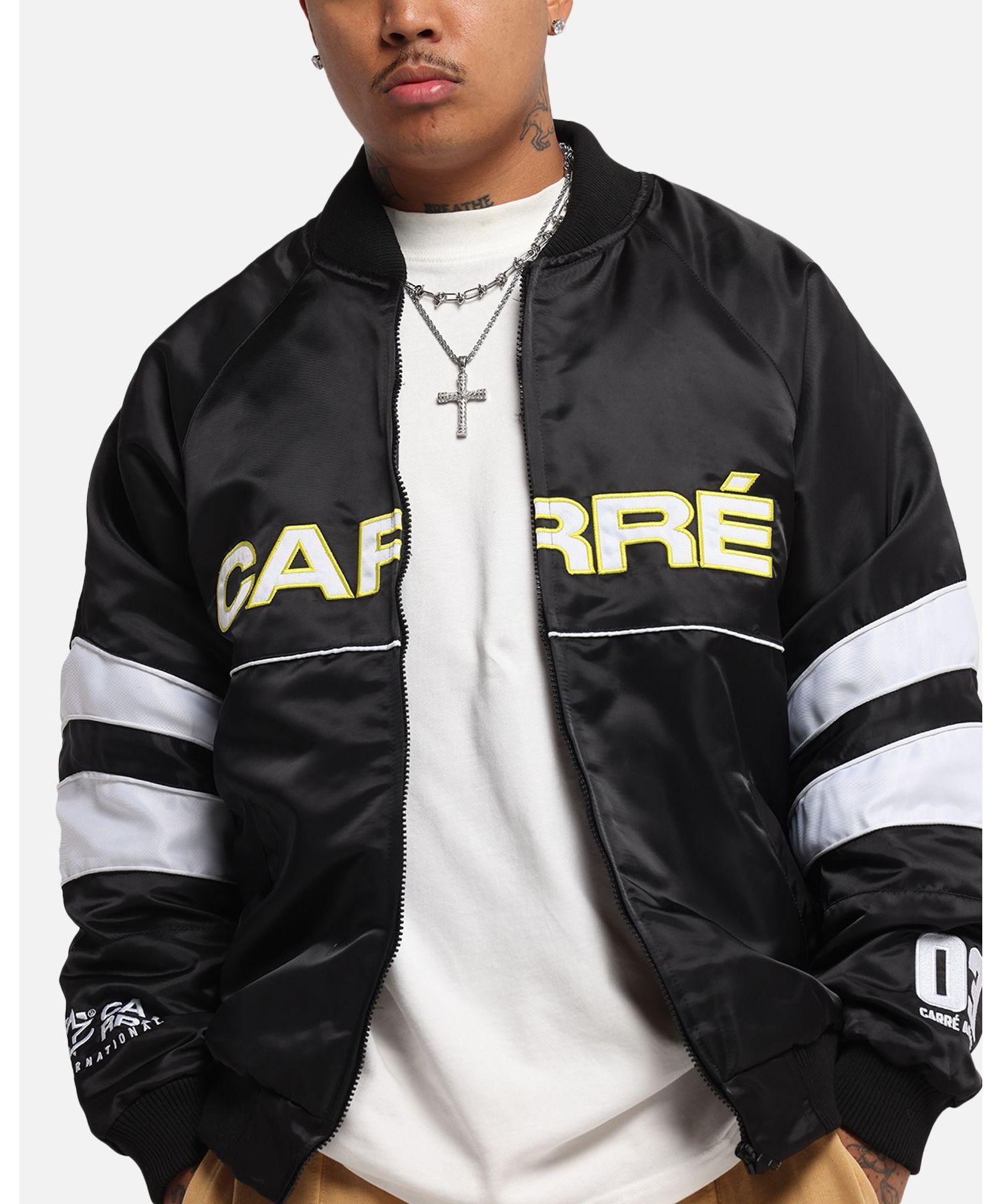 Men's Rally Panelled Bomber Jacket