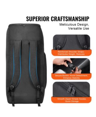 29.9 Inch Telescope Carrying Case with Shoulder Straps and Storage Pockets