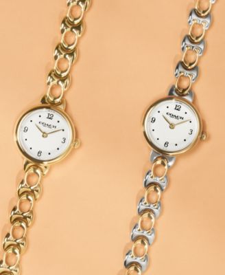 Women's Iris Gold Tone Stainless Steel Bracelet Watch, 22.5mm