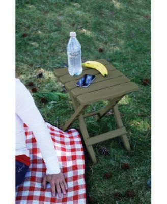 Quick-folding Table Plastic Mocha Camping Outdoor Recreation Gear
