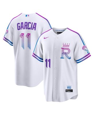 Men's Maikel Garcia White Kansas City Royals 2026 City Connect Stadium Jersey