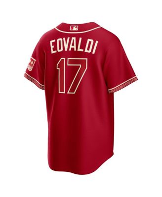Men's Nathan Eovaldi Red Texas Rangers 2026 City Connect Stadium Jersey