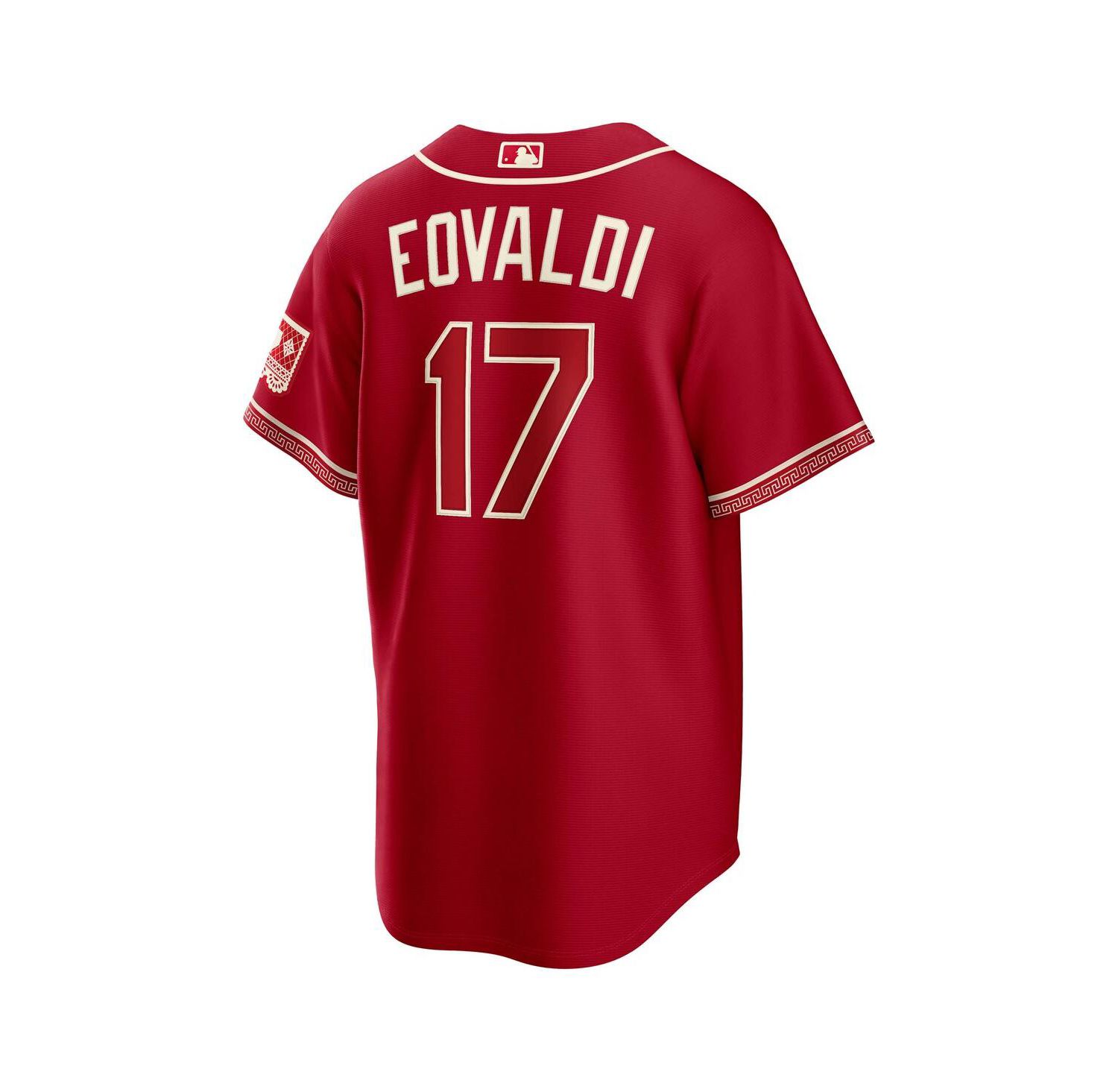 Men's Nathan Eovaldi Red Texas Rangers 2026 City Connect Stadium Jersey