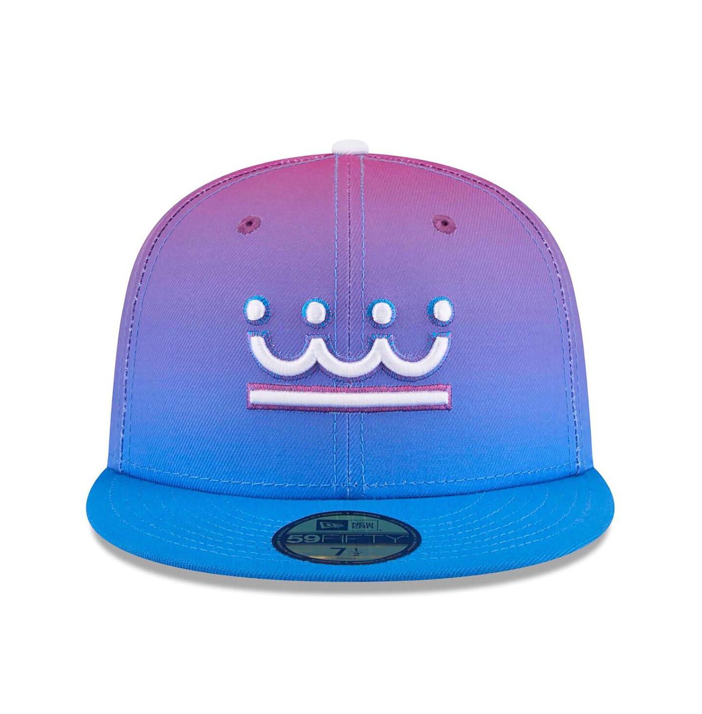 Мужская кепка New Era Black Kansas City Royals 2026 City Connect 59FIFTY Fitted Hat — фото 3