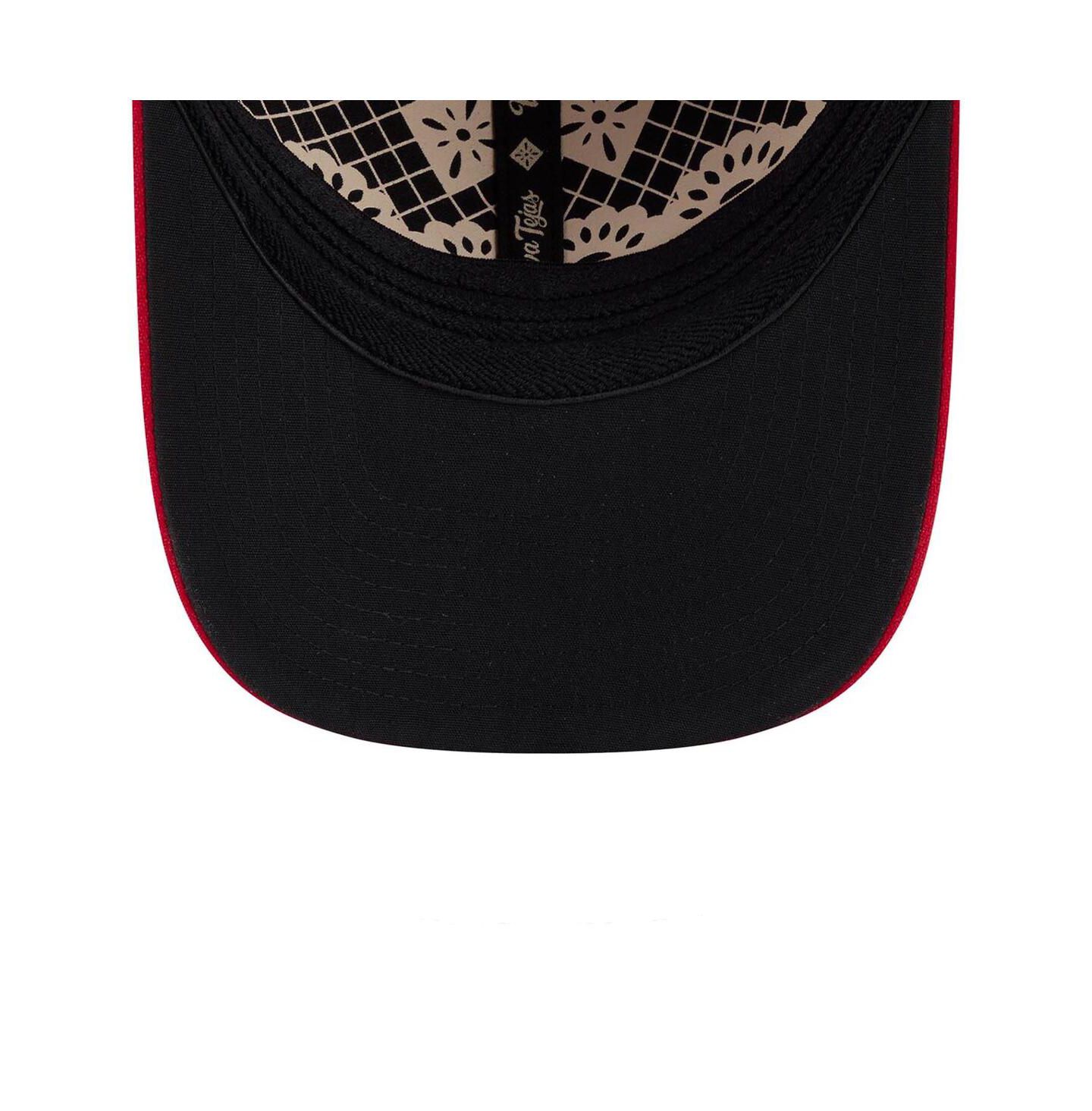 Мужская кепка New Era Red Texas Rangers 2026 City Connect M-Crown 39THIRTY Flex Hat — фото 6