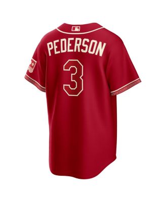 Men's Joc Pederson Red Texas Rangers 2026 City Connect Stadium Jersey