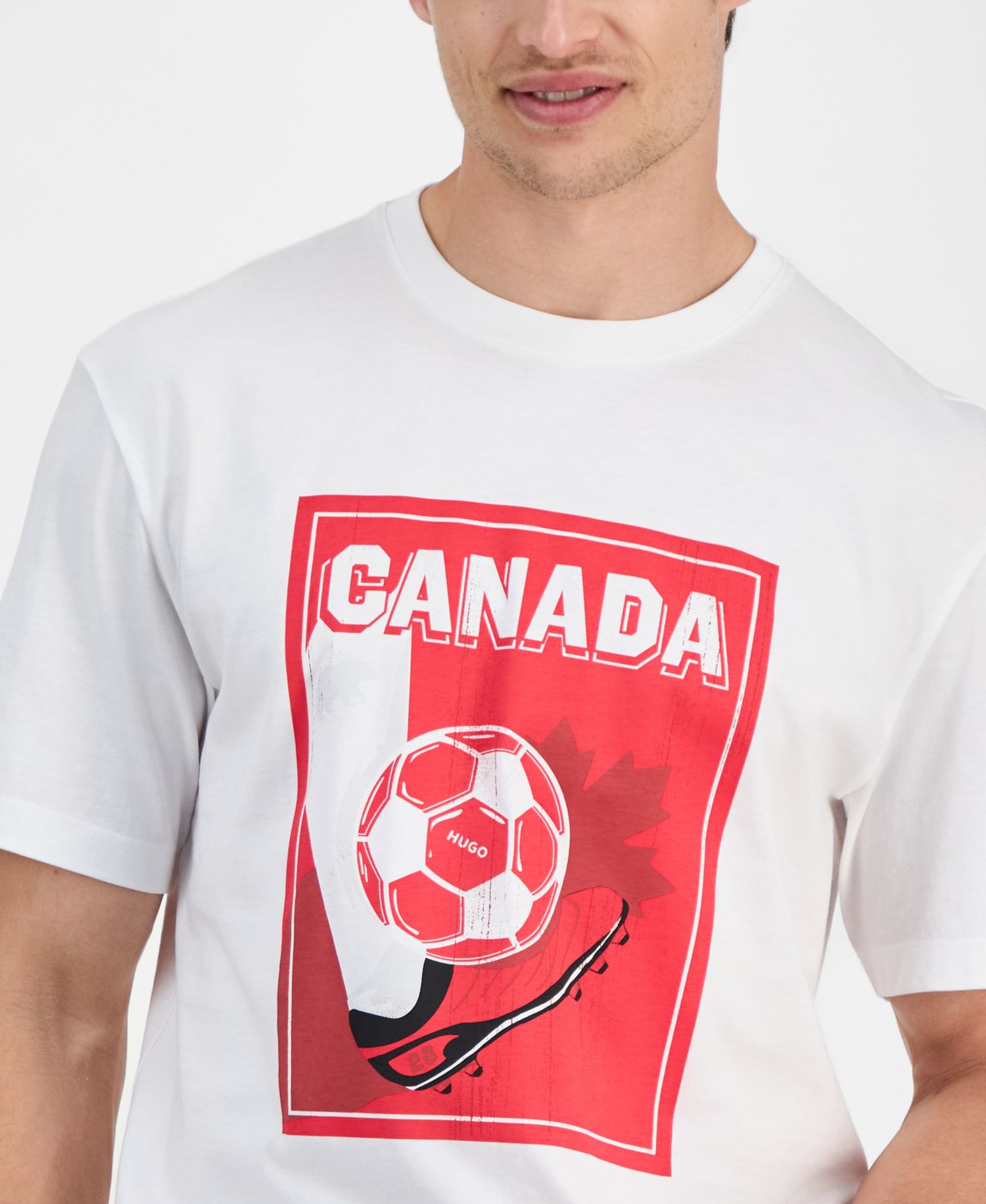 Men's Relaxed-Fit Canada Football T-Shirt