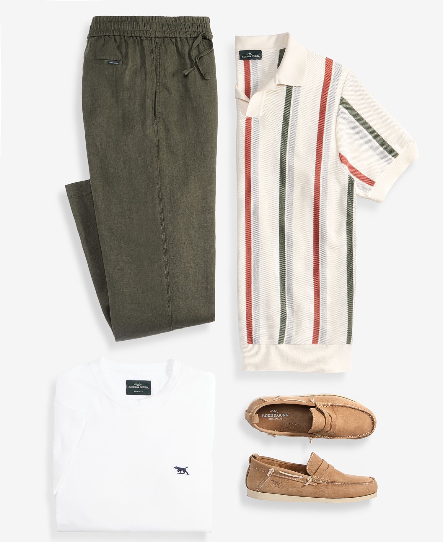 Men's Royce Hill Cotton Knit Polo Shirt