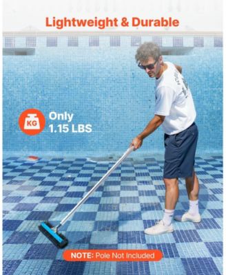 20in Pool Brush Head With Nylon Bristles for Inground and Above Ground Pools