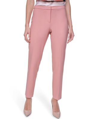 Women's Mid-Rise Ankle-Length Tapered Pants