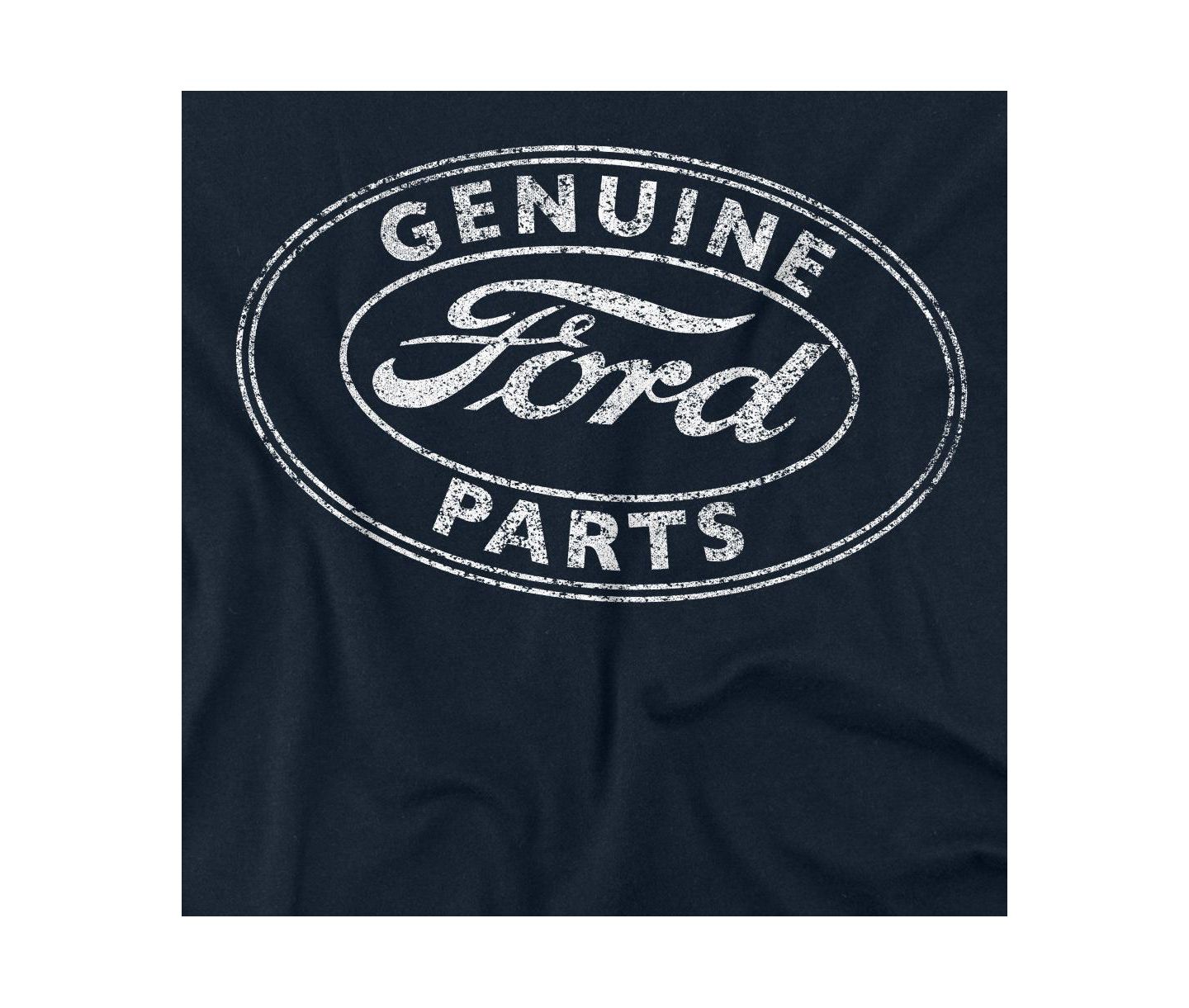 Мужская футболка Logovision Ford Genuine Parts, цвет: Тёмно-синий — фото 2
