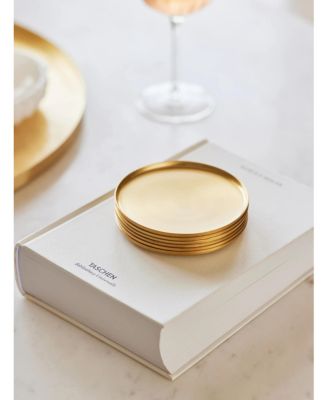 Heirloom Brass Coasters, Set of 4