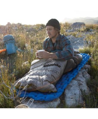 Ultralight Down Sleeping Bag, 650FP, 3-4 Season, Adults, 32-42, Waterproof, Compact, Camping