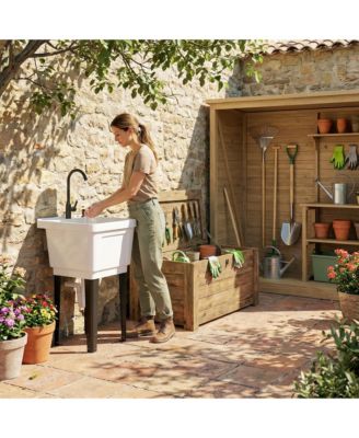 Portable Camping Sink, Handwashing Station Basin