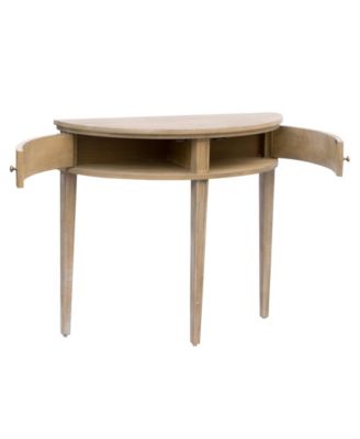 Crestview 36" Wood Storage Console Table