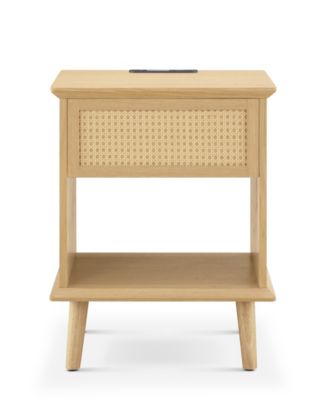 Teagan 23.75" Wood Side Table