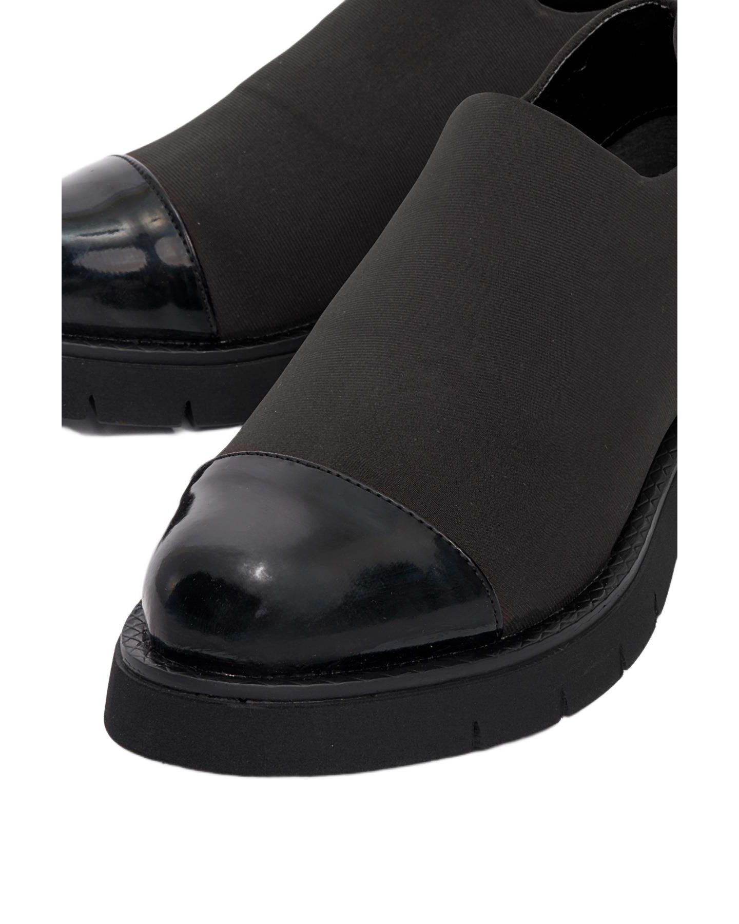 Женские туфли Prologue Shoes Panola Scuba Loafer, цвет: Чёрный лаковый — фото 6
