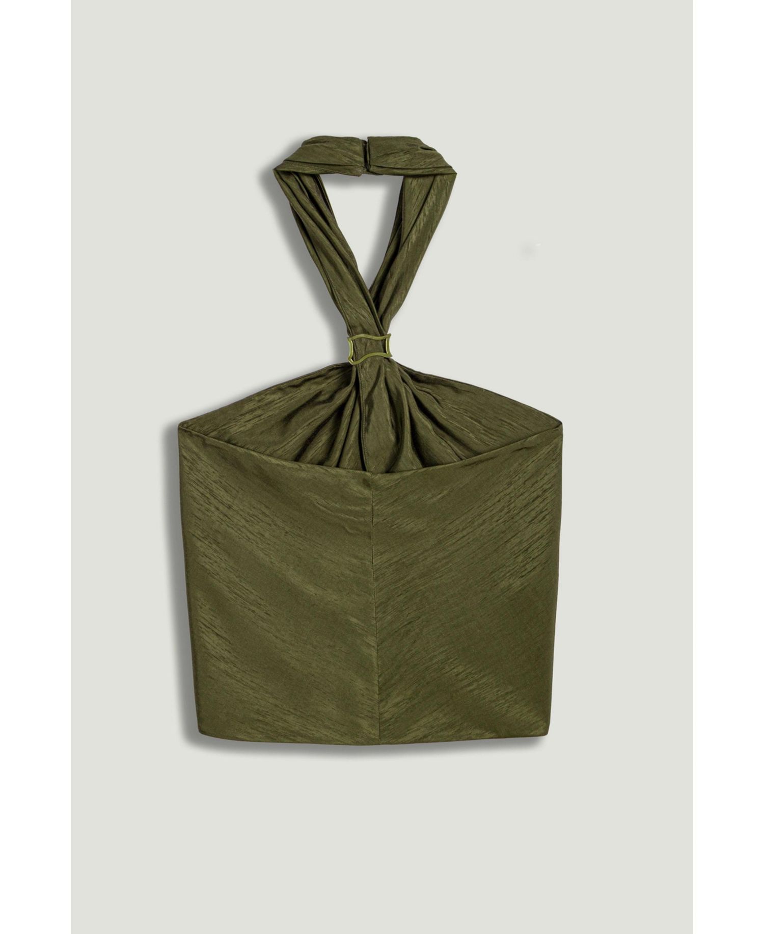 Women's Twist Halter Neck Bustier