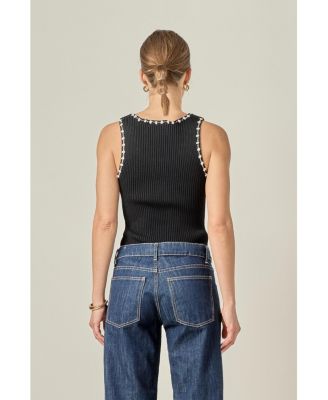 Women's Crochet Sleeveless