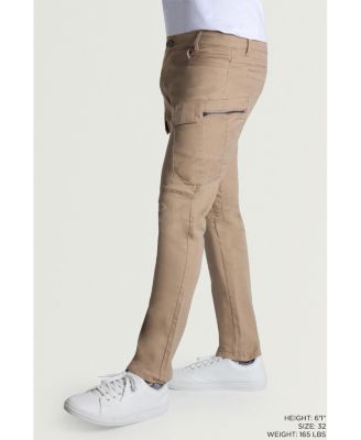 XRAY Men's Slim-Fit Stretch Twill Cargo Pants