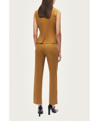 Women's Tailored Double-Breasted Vest