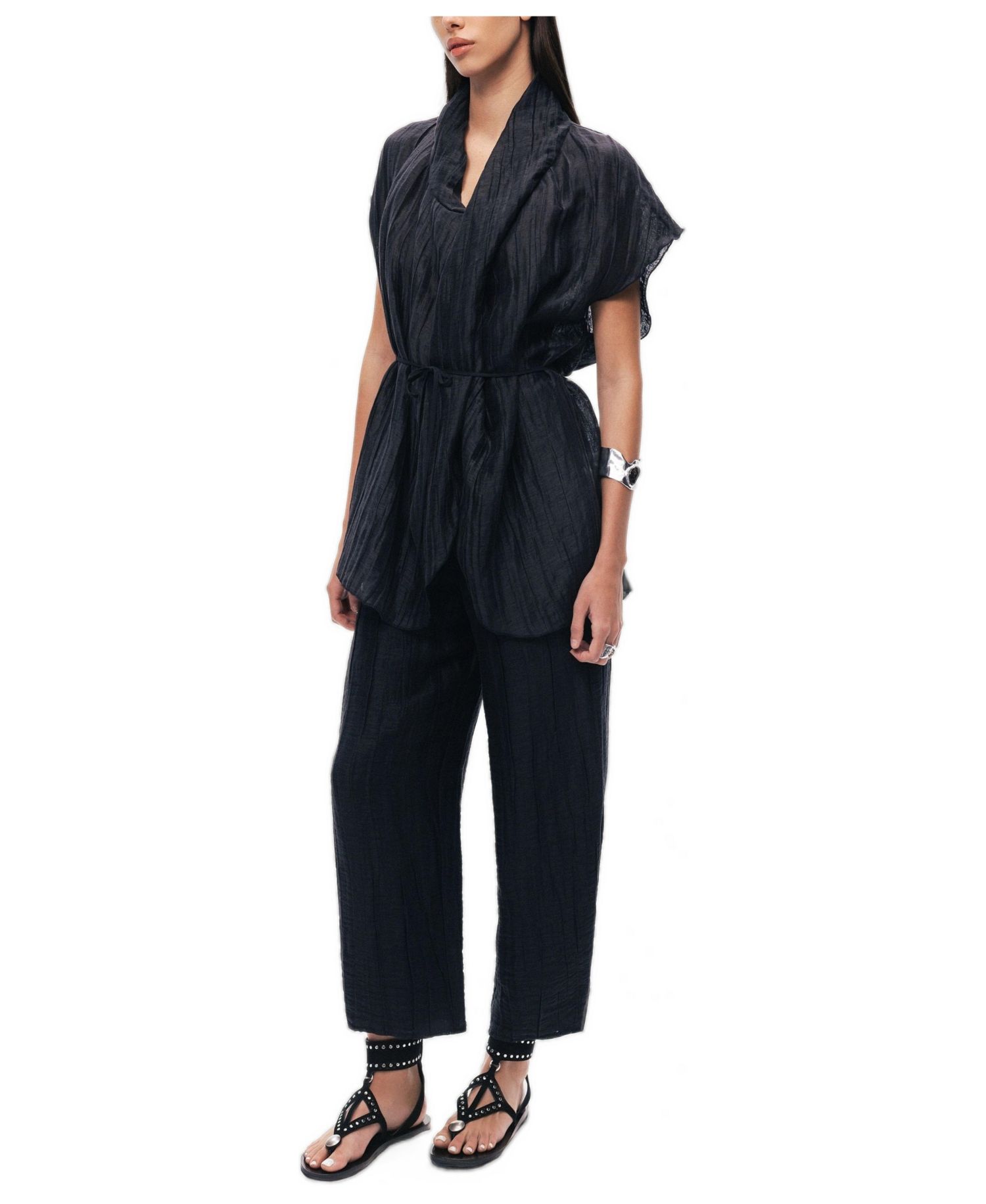 Women's Belted Vest