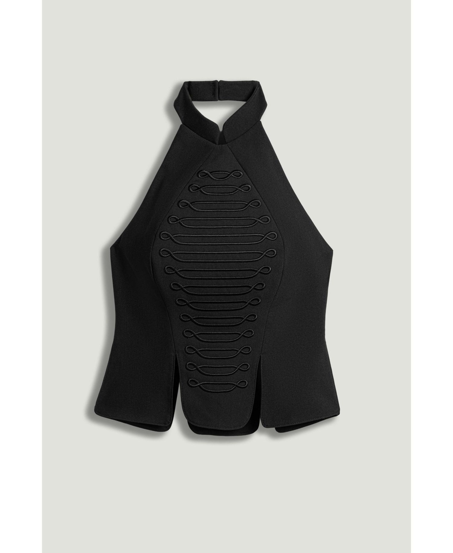 Women's Halter Neck Structured Top