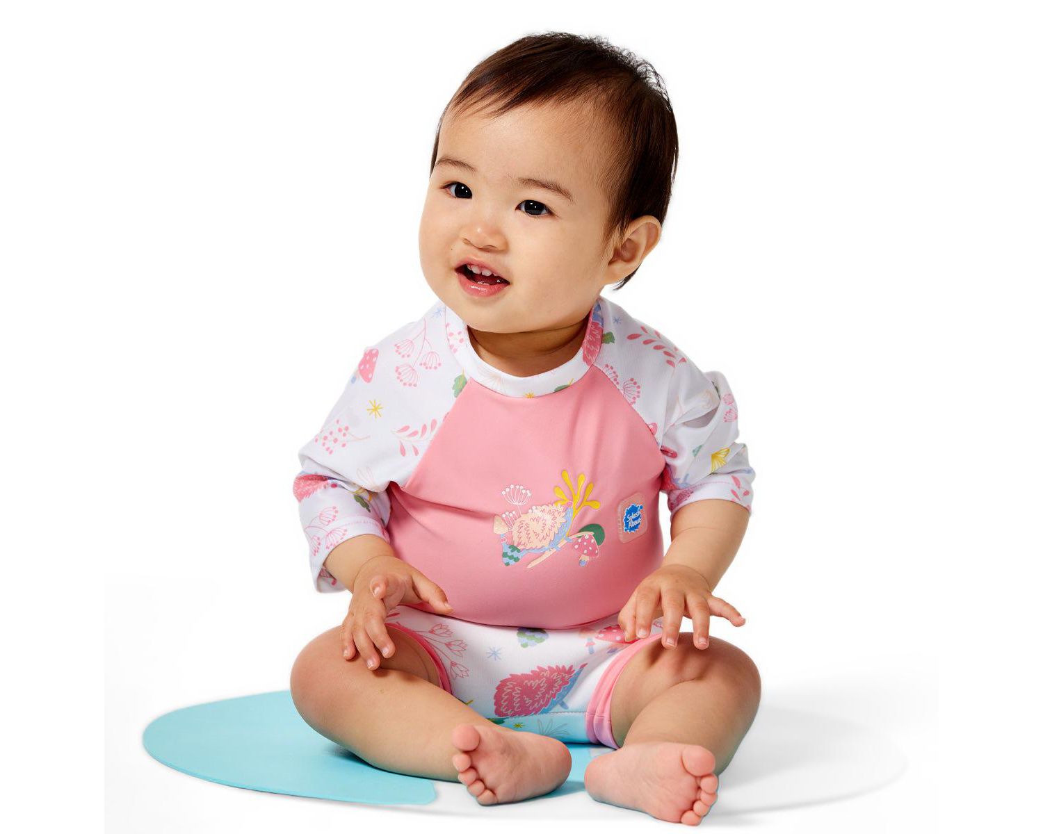 Baby Happy Nappy Sunsuit with Swim Diaper