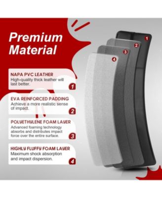 Kick Shield Muay Thai Pads, Denser Softer Foam Kick Boxing Pads for MMA Martial Arts, Karate, Taekwondo, Punching, Foot, Knee and Elbow Target