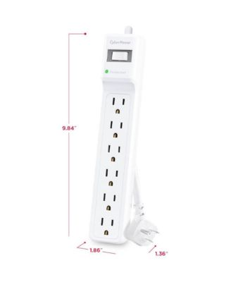 Essential Series 6-Outlet Surge Protector with Power Cord