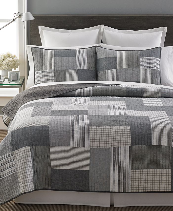 Martha Stewart Collection CLOSEOUT! 100 Cotton Salt & Pepper Full