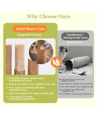 Outdoor Cat House 4 Tiers, Weatherproof Cat Tree Tower with Waterproof Roof, Multi-Level Play Zones with Balcony and 2 Doors, Grey