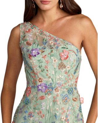 Green Petite Floral Dresses | Macy's
