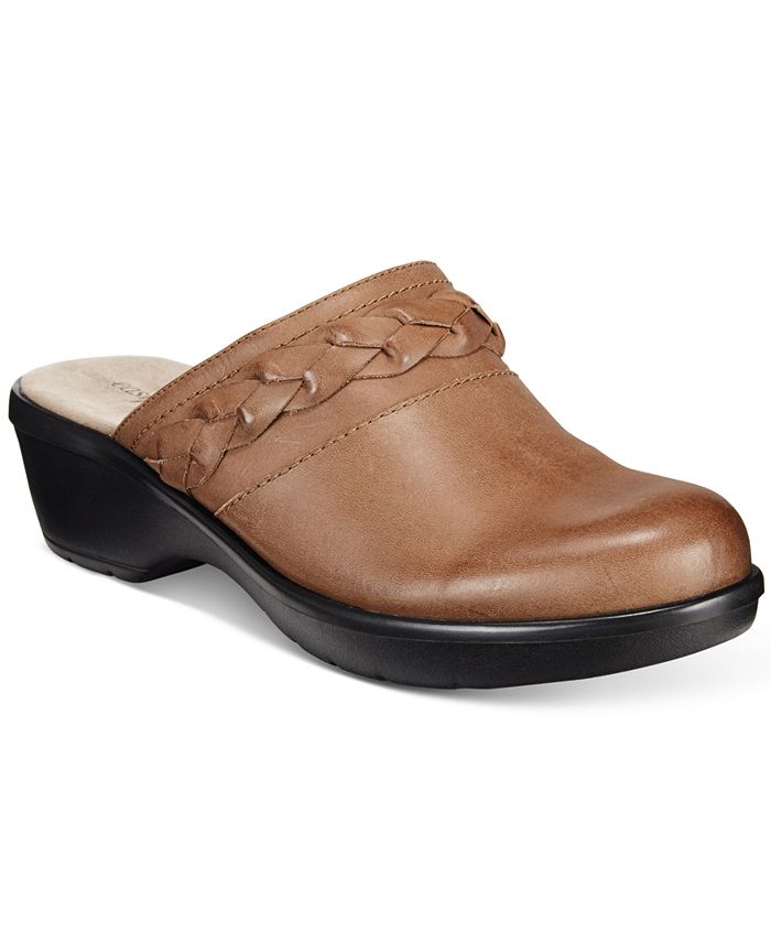 Macy's clogs discount and mules