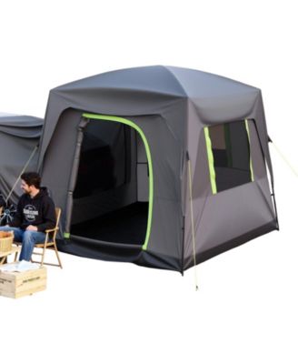 10x8 FT SUV Tent for Camping 5-8 Person with Rainfly Bag