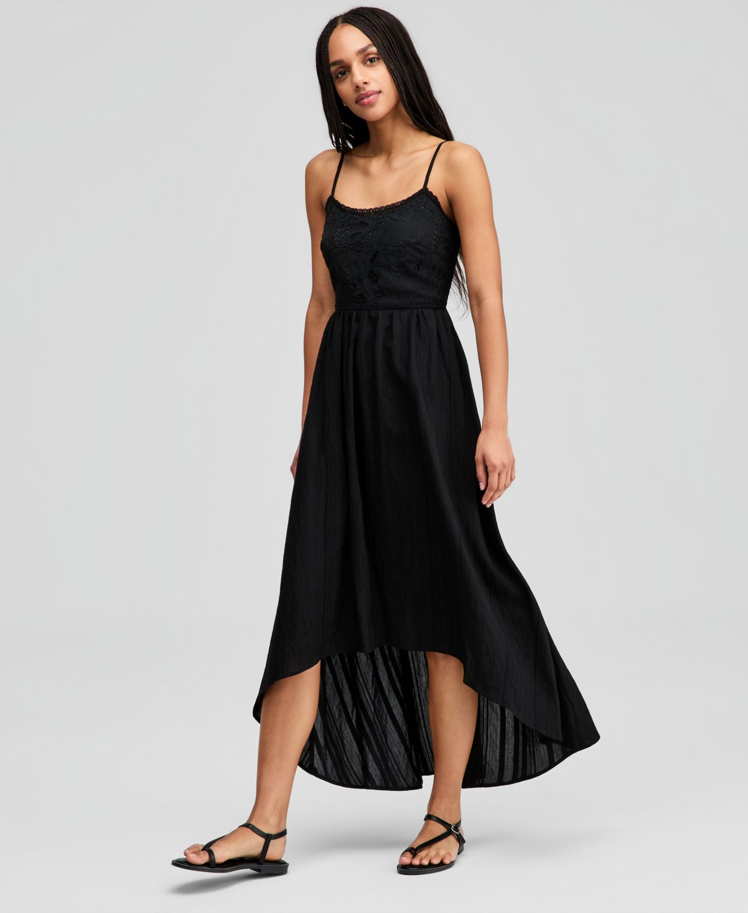 Women's Empire-Waist High-Low Dress