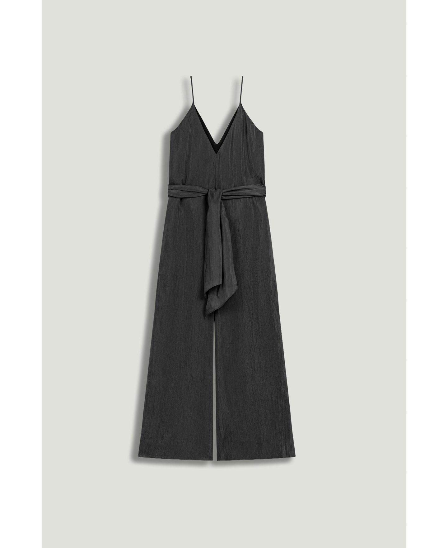 Женский комбинезон NOCTURNE V-Neck Spaghetti Strap Jumpsuit, цвет: Антрацитовый — фото 7