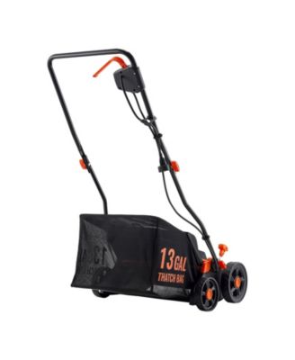 2-in-1 Electric Dethatcher and Scarifier, 13-Inch, 13 Amp Corded Lawn Tool