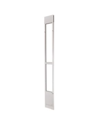 Dog Door for Sliding Glass 91-96 in Medium Flap Aluminum