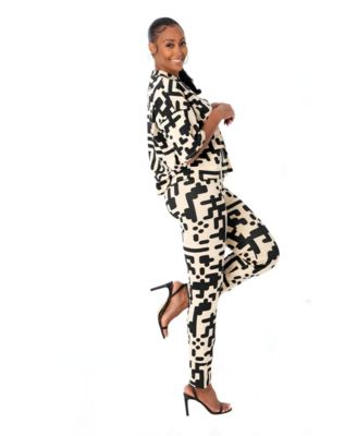 Women's QR Print Oversized T-shirt