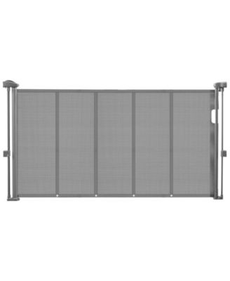Retractable Baby Gate 34 in Tall Extends to 55 in Mesh