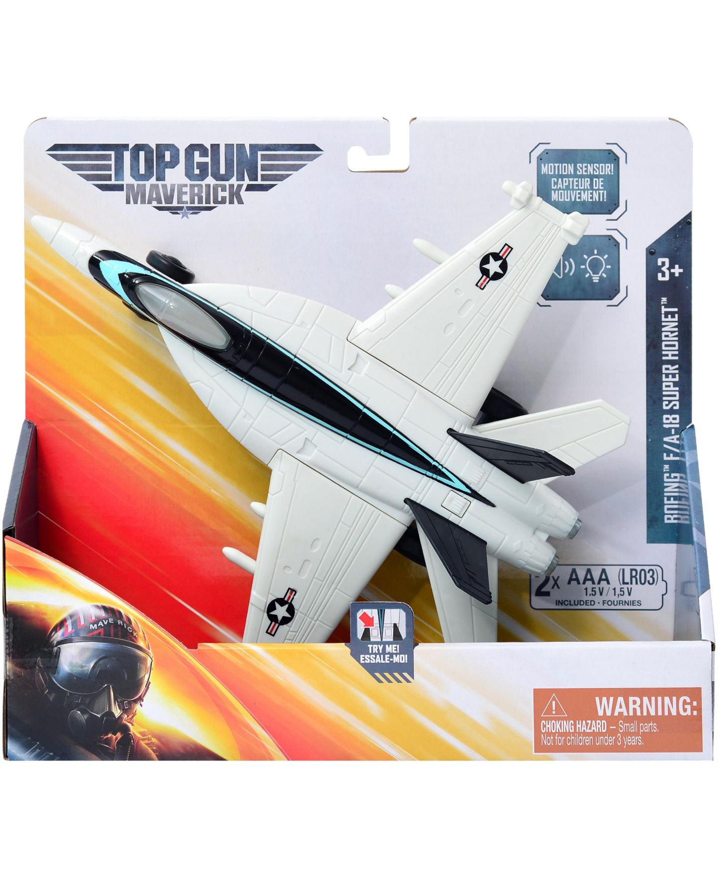 Детская игрушка Legend Toys Topgun F/A-18 10" Motion Sensor Lights and Sounds Plane, цвет: Open Miscellaneous — фото 6