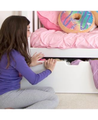 Twin over Full Staircase Bunk Bed with Storage Drawers