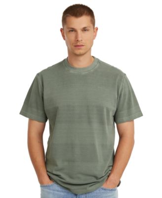Men's Washed Jacquard T-Shirt