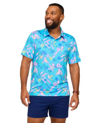 Men's The Flock Party Printed Polo Shirt