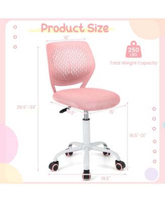 Ergonomic Children Study Chair with Adjustable Height