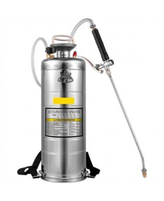 3.5Gal Stainless Steel Sprayer, 20" Wand, Adjustable Nozzle for Gardening
