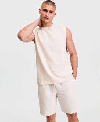 Men's Elevated Rib Sleeveless Tank