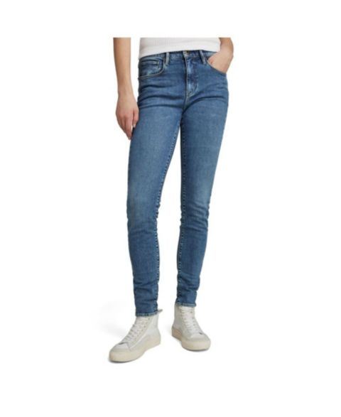 Женские джинсы G-Star 3301 Skinny, цвет: Выцветший синий